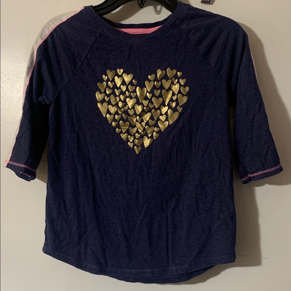 Cat & Jack Other - Cat & Jack Pink and Navy Top